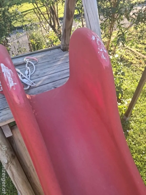 Rutsche rot für Hornergestell Bild 2