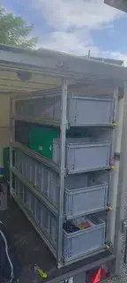 Wohnmobil Gespann Carado T334 + Humer Unsinn Anhänger Bild 9