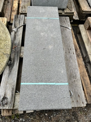 Blockstufe 120 40 15cm anthrazit gestrahlt Nr.23 Bild 3