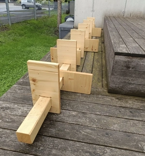 Katzenleiter 4 Meter stehenden  Bild 4