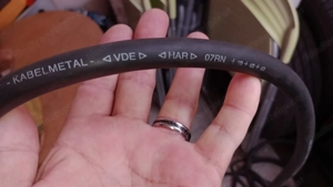 Starkstromkabel 15 M....Schnäppchen. Bild 4