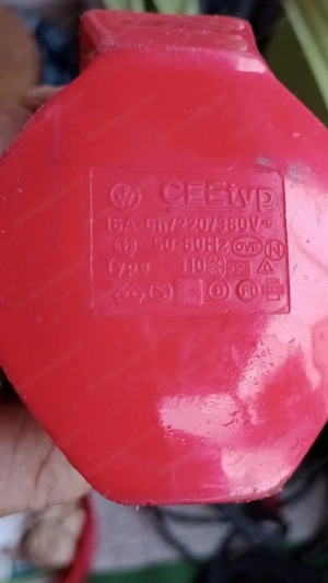 Starkstromkabel 15 M....Schnäppchen. Bild 2