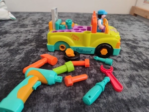 Werkstatt Auto mit elektrischen Schraubenzieher, Sound und Funktion  Bild 4