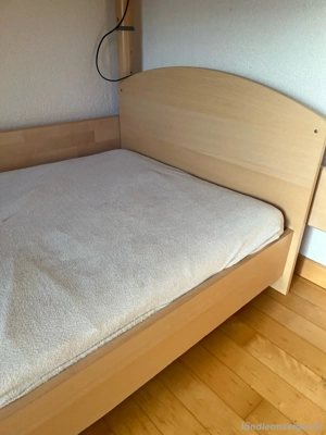 Gitterbett umbau auf normales Bett mit viel Zubehör Bild 3