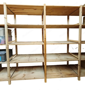 Ivar (Ikea) Doppelregal H 226 cm - B 174 cm - T 50 cm