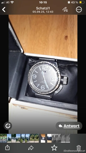 Verkauf einer modernen Uhr Bild 2