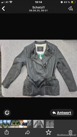 Verkauf einer Modernen Lederjacke Bild 2