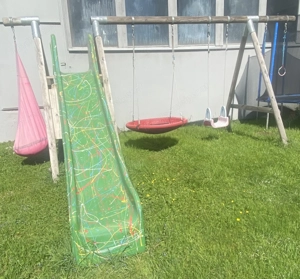 Kinderschaukel mit Rutsche 4m  Bild 4