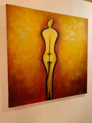 Ölbild auf Leinwand