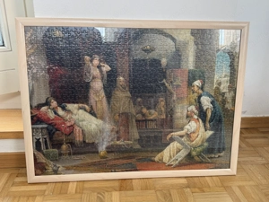 Gerahmtes Puzzle   Orientalisches Gemälde-Motiv  Bild 2