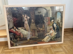 Gerahmtes Puzzle   Orientalisches Gemälde-Motiv  Bild 3