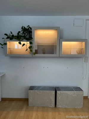 Besta Möbel Vitine Wohnzimmerschrank