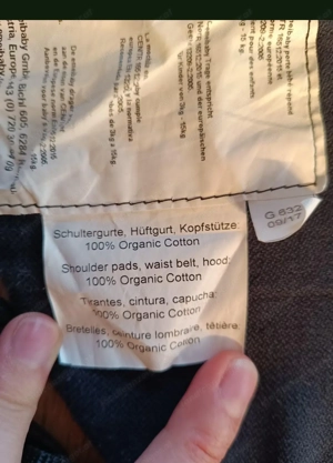 Emei Baby Sling Hybrid Trage 2in1  Bild 2