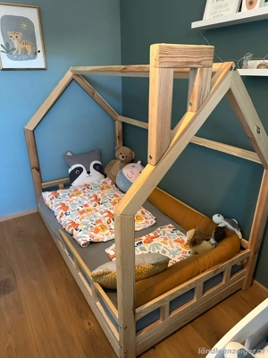 Kinderbett Hausbett Bild 2