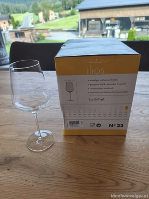 6 Weingläser NEU 
