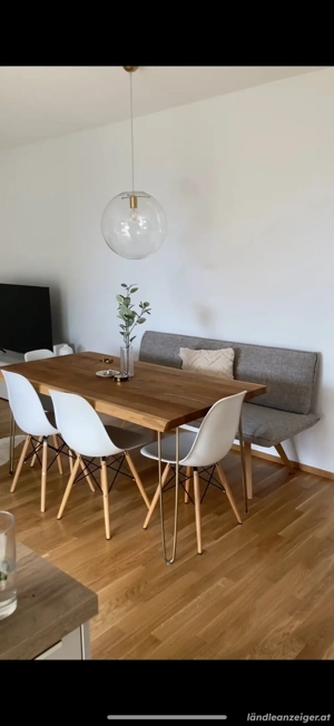 hochwertige Sitzbank - Eiche Bild 6