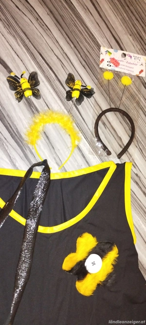 Faschings Kostüm    Biene für Schwangere  Bild 3