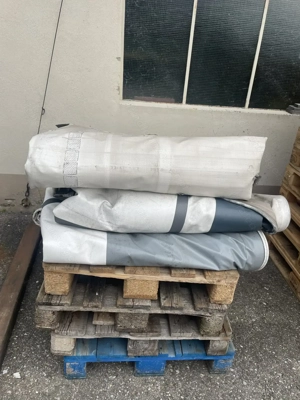 Auflieger Planen zum Holz abdecken Bild 2