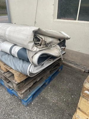 Auflieger Planen zum Holz abdecken Bild 3