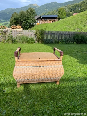 Sitztruhe Rattan