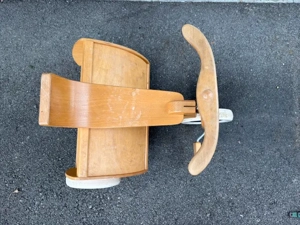 Dreirad aus Holz Bild 4