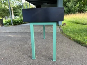 Kinderschreibtisch   Schulbank,  60iger Jahre Bild 4