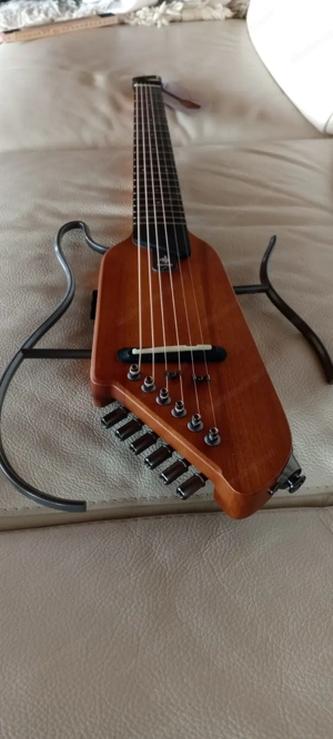 ultraleicht & wie neu: Silent Guitar Donner HUSH I Mahagoni  Bild 8