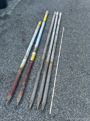 Pfosten Pfähle 200 u 250