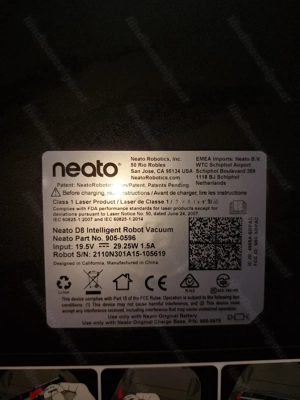 Saugroboter neato d8 Bild 3