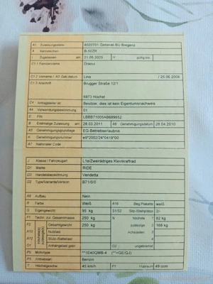 Moped Vendetta 50 Bild 6