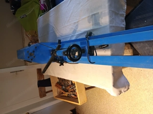 Drechselmaschine mit  Messer  Bild 4