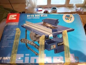 Tischsäge Einhell bt ts 800 blue