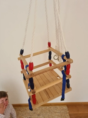 Babyschaukel Holz Haberkorn
