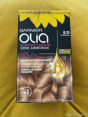Haarfarbe Garnier 8.31 Honigblond 5 Stk.