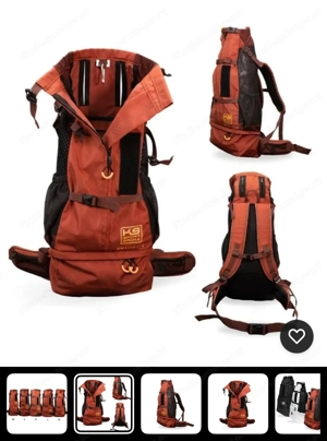 Rucksack für Hunde   Neu und ungetragen Bild 2