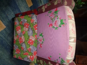 Patchworksessel, Lehnstuhl Bild 3