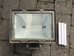 Baustrahler und Handwinde Bild 2