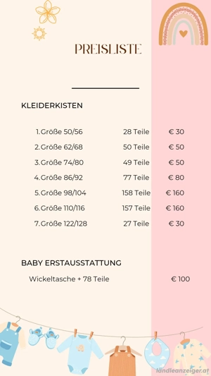 Kleiderkisten zu verkaufen 