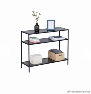 Konsolentisch Schwarz - 100 x 80 x 35 cm | NEU Bild 3