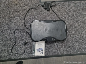 Vibrationsplatte mit Trainingsbändern und Übungsanleitung Bild 2