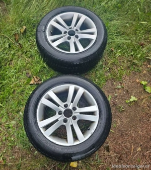 Alufelgen 5x112 mit Winterreifen 255 55R16  Bild 2