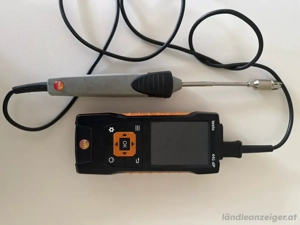 Testo 440 dP mit Flügelradsonde   Klima- Strömungsmessgerät