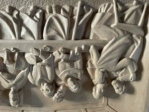 Wandbild aus Holz "Das letzte Abendmahl" Bild 2