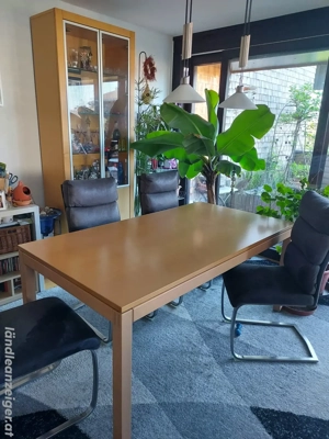 Hülsta Vitrine Xelo Klarglas Ahorn natur Bild 2