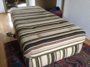 Couch Liege aufklappbar mit Stauraum Bild 2