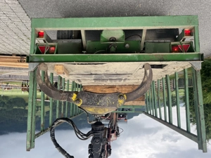 Krananhänger mit Palfingerkran Bild 8