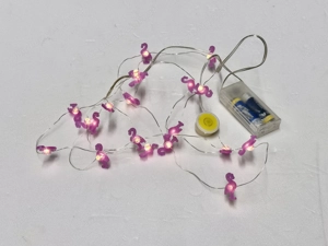 LED Flamingo Lichterkette Dekoration Bild 2