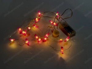 LED Flamingo Lichterkette Dekoration Bild 3