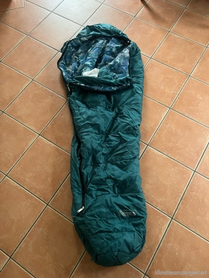 Kinderschlafsack grün 