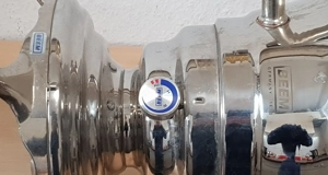 BEEM Samowar, Samovar, Rebecca III, ca. 3L + 1L Teekanne mit Deckel, Made in Germany, Material: Edel Bild 3